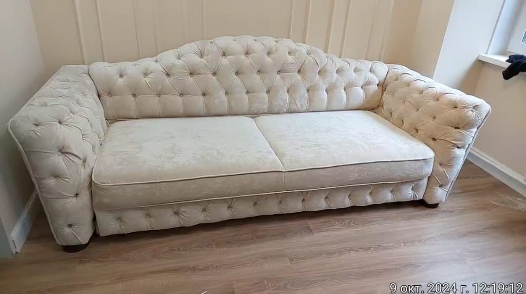 Обивка дивана. Белозерск